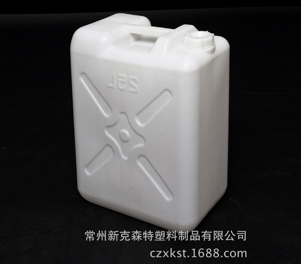 常州化工塑料桶厂家定做批发直销小口25L化工塑料扁桶