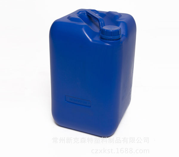 密封型25L堆码桶，蓝色25L塑料桶 尿素桶